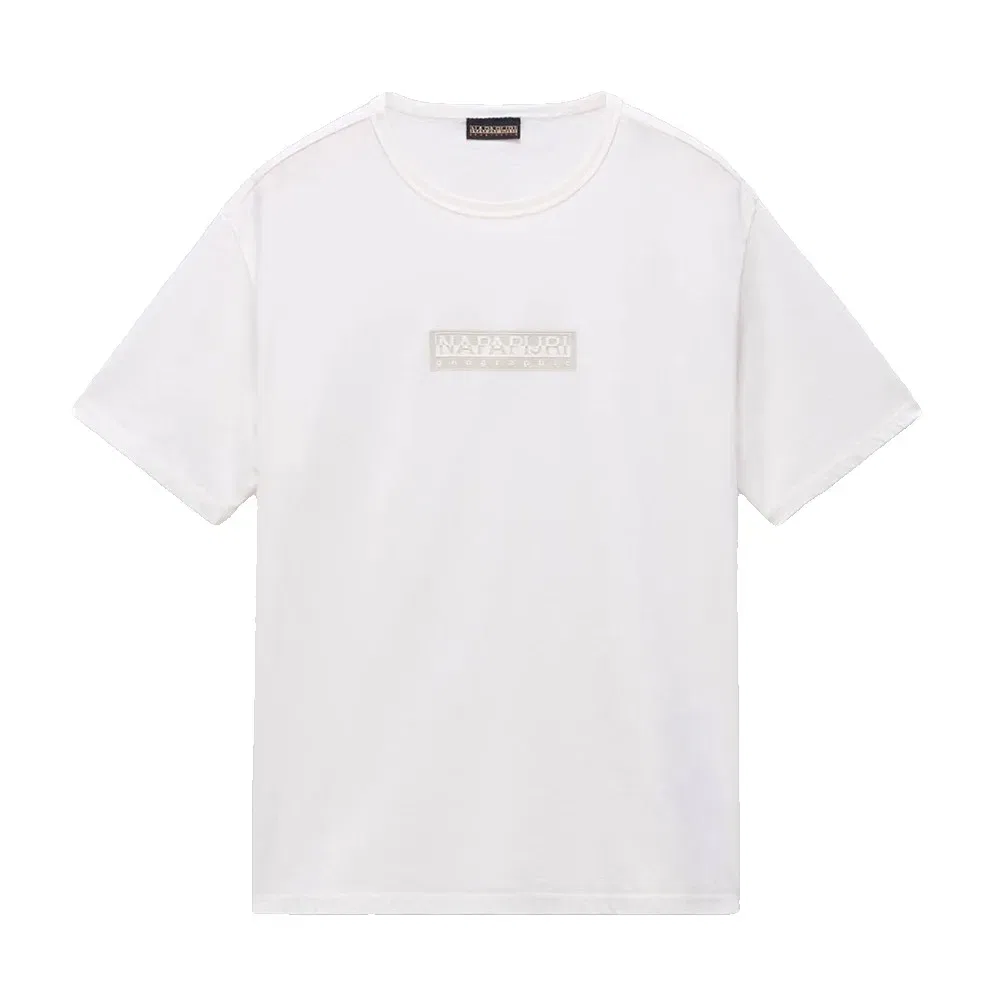 Футболка с коротким рукавом New Box Logo Napapijri, белый
