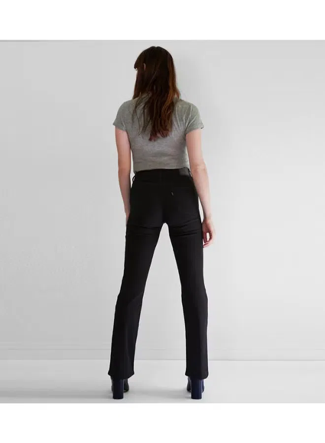 Джинсы с высокой посадкой и расклешенным низом 725 High Rise Bootcut Levi'S, черный — фото 2