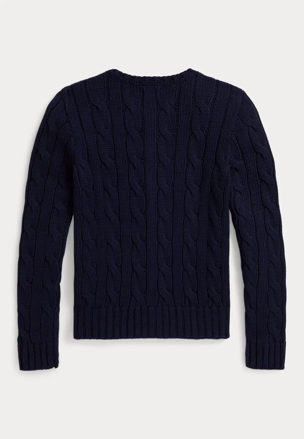 Хлопковый кардиган крупной вязки, размер 7-14 лет Polo Ralph Lauren, Refined Navy — фото 2
