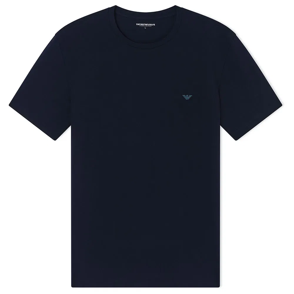 Мужская футболка-основа с коротким рукавом Emporio armani, Blue
