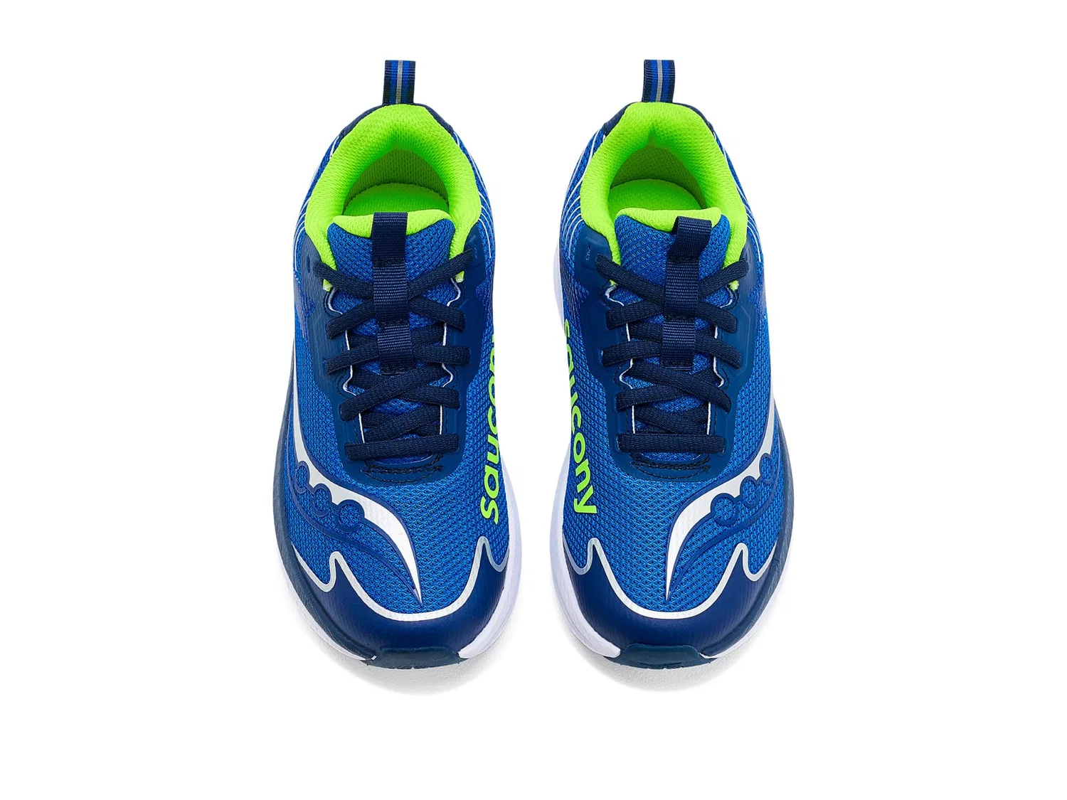 Кроссовки Guide KDZ 2.0 (для маленьких и больших детей) Saucony Kids, Royal/Navy — фото 3