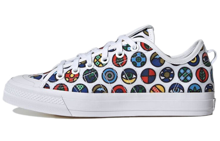 

Кеды Adidas Originals Craig Karl X Nizza Rf Unisex, белый/мультикор