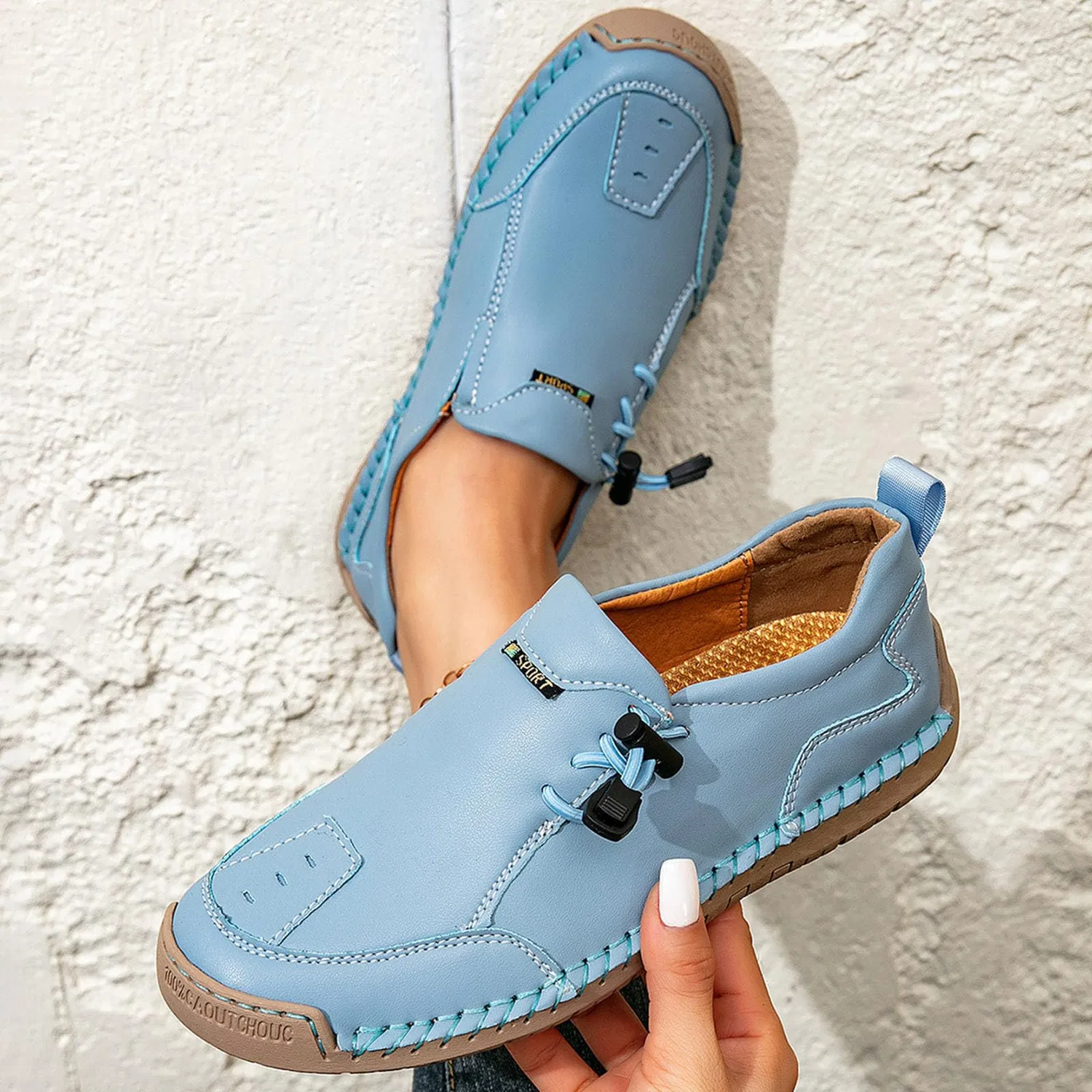 Детские мокасины, Stile R13 Blu — фото 3