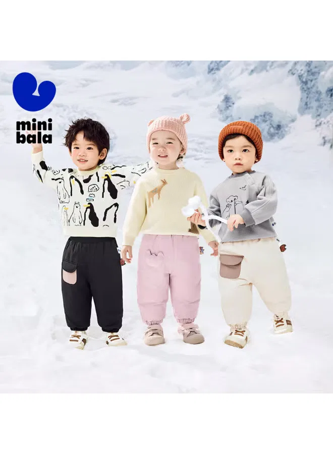 Штаны утепленные пуховые Minibala