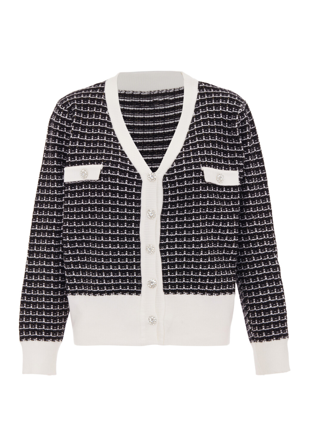 

Толстовка NAEMI Strickjacke, черный
