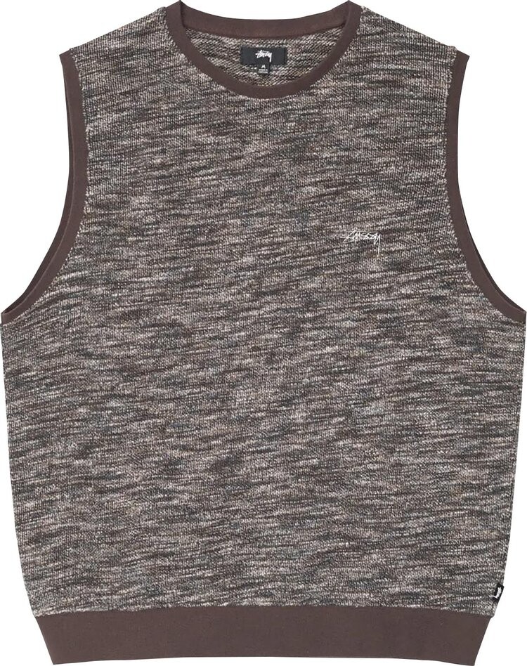 

Жилет Stussy Marled Knit Vest 'Multicolor', разноцветный