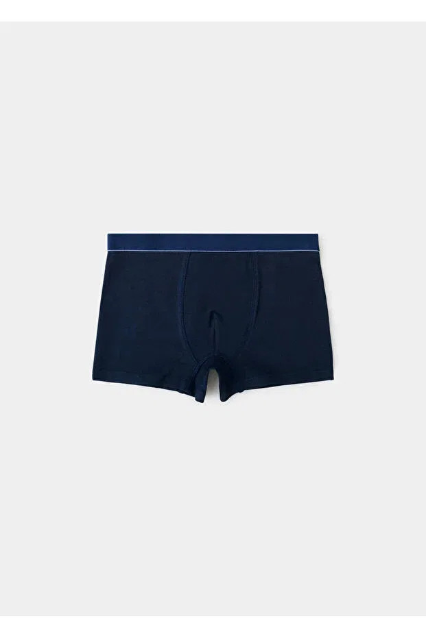 Детское белье для мальчиков с полосками Mango Kids, Blue — фото 2