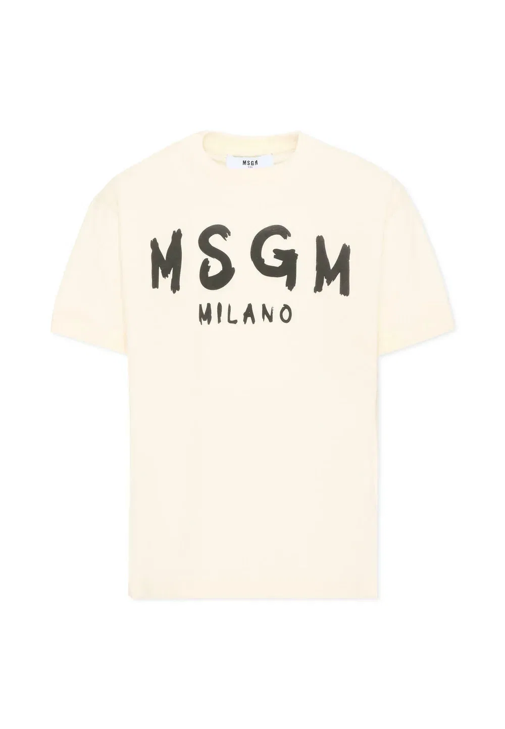 Футболка унисекс - футболка с принтом Msgm, Ivory