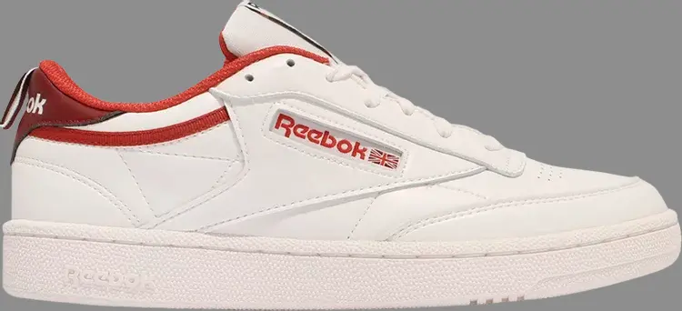 

Кроссовки club c 85 'chalk legacy red' Reebok, красный, Красный;белый, Кроссовки club c 85 'chalk legacy red' Reebok, красный
