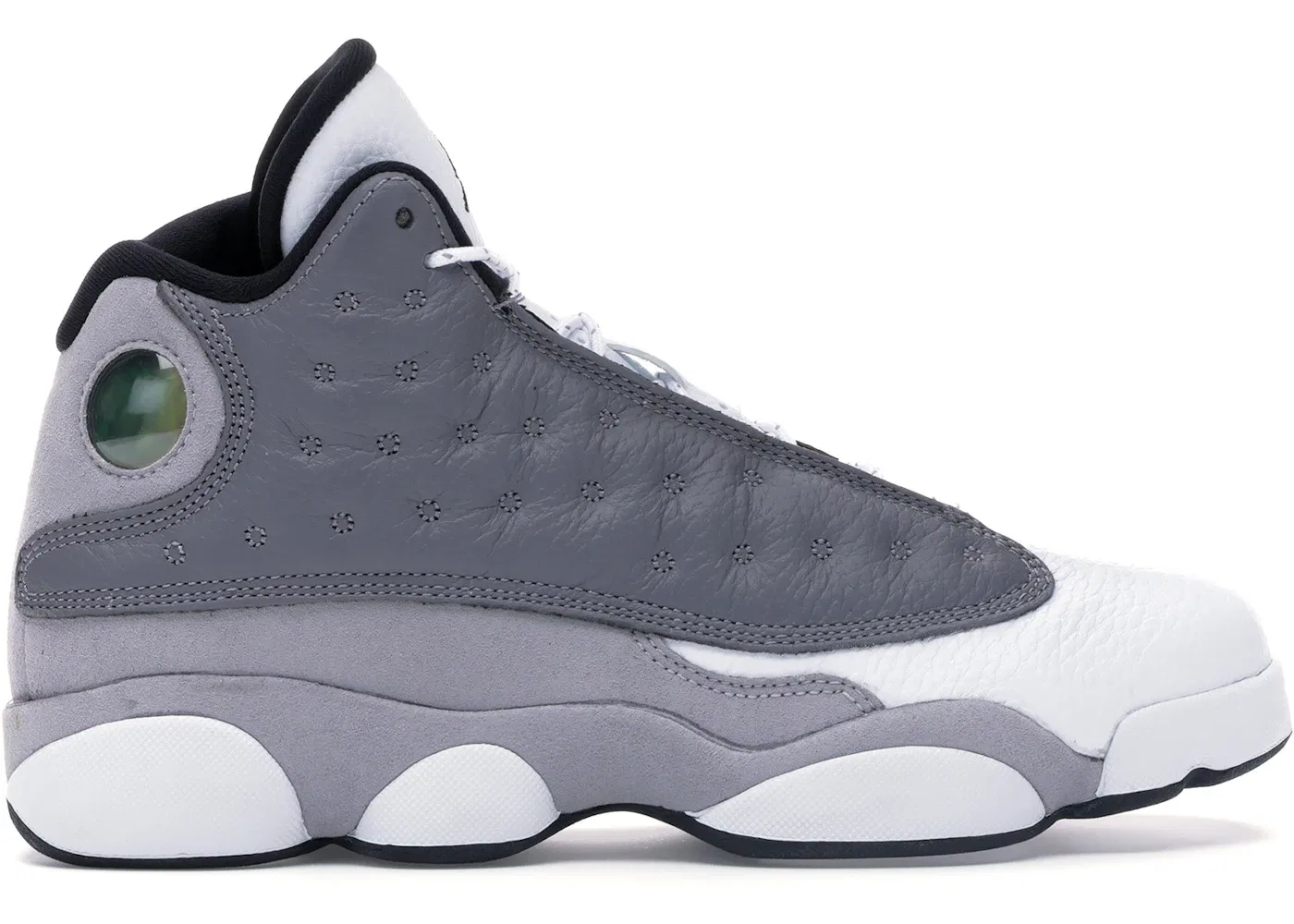 Детские кроссовки Lifestyle с замшевым верхом Jordan 13 Retro, Atmosphere Grey/Black-White-University Red-Sail