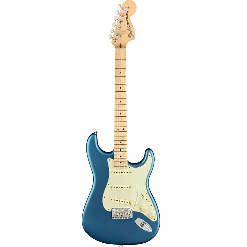 

American Performer Stratocaster, с накладкой из кленового мешка, Satin Lake Placid Blue Fender 0114912302