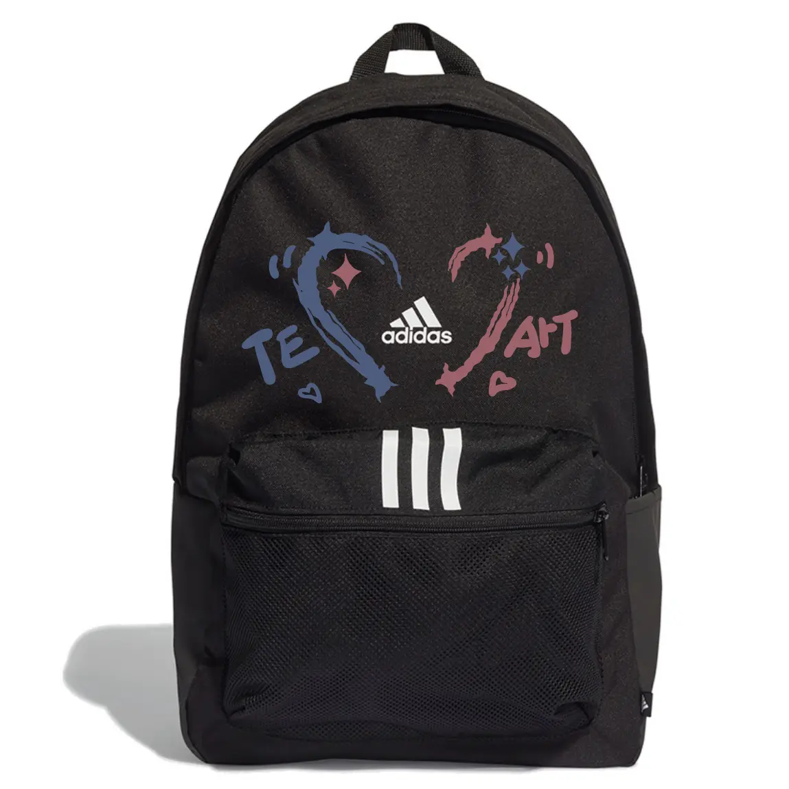 

Adidas Тканевый рюкзак унисекс черный, Heart