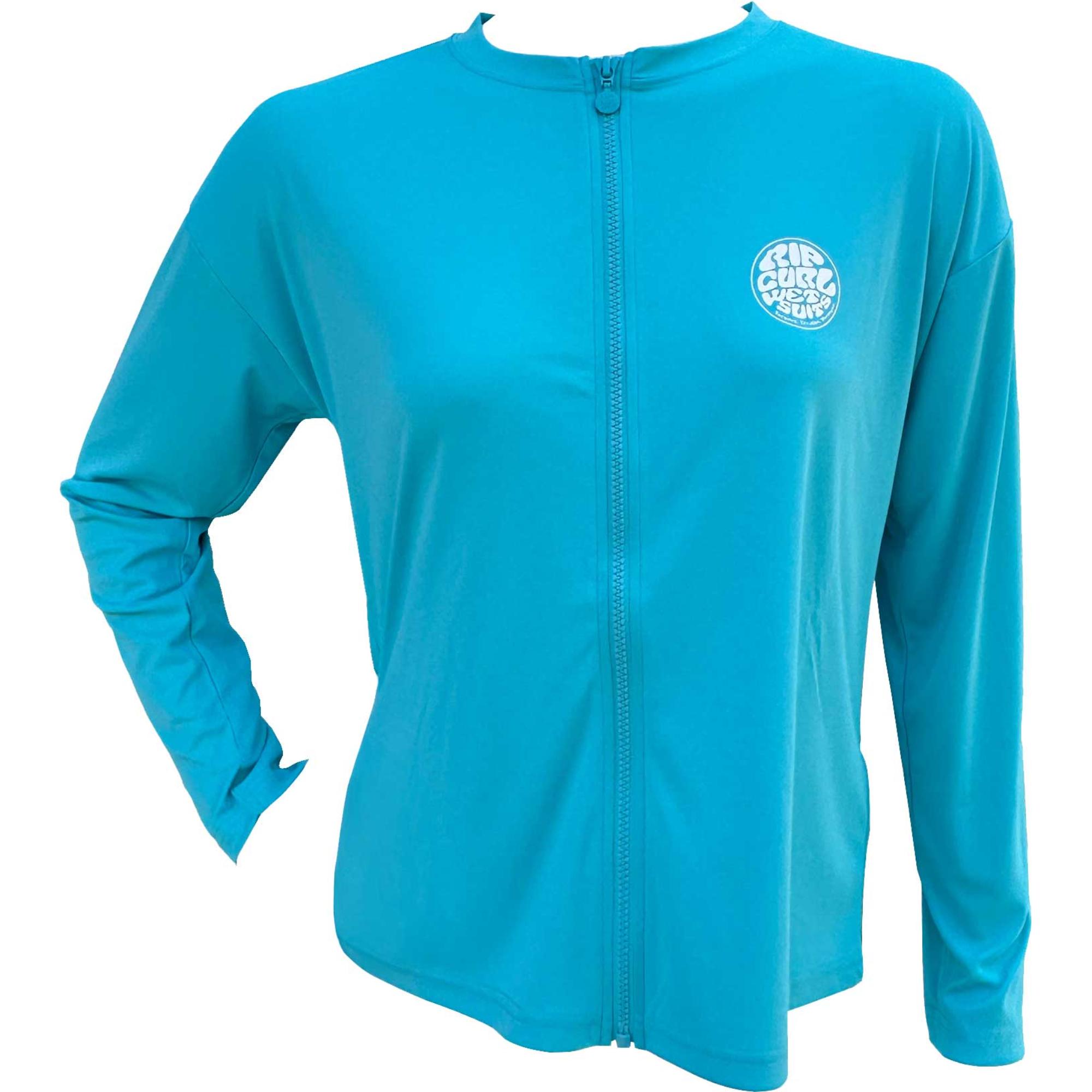 

Женская классическая футболка с длинными рукавами для серфинга Surf Lite Rash Guard Rip Curl, Electric Blue, Серый, Женская классическая футболка с длинными рукавами для серфинга Surf Lite Rash Guard Rip Curl, Electric Blue