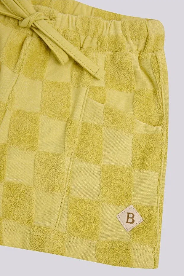 Детские шорты для мальчиков однотонные Bg store baby boy green shorts Gb Baby, Green — фото 3