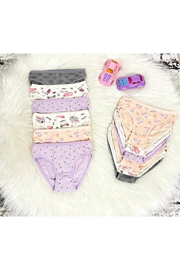 Детский комплект трусов для девочек с животным принтом Slip Swella, Emrpime