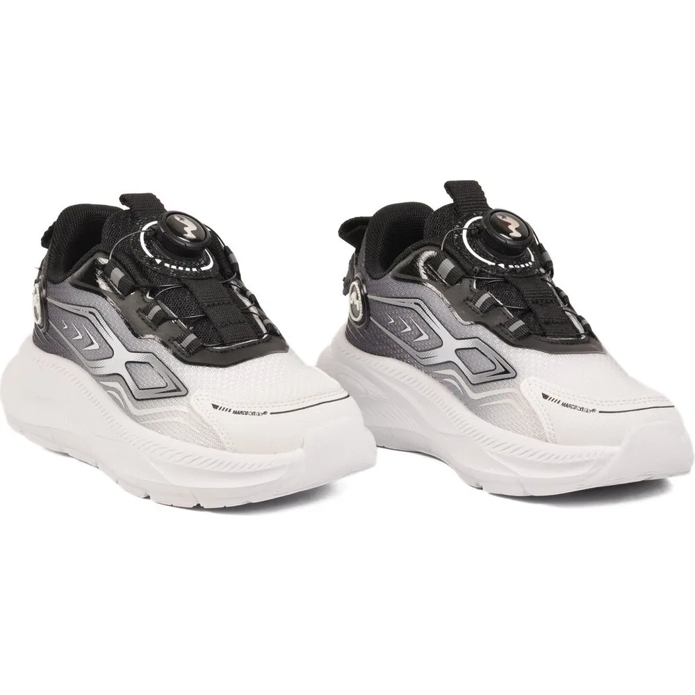 Детские спортивные кроссовки с застежкой White Black 26Y512 F Marco Kids — фото 2