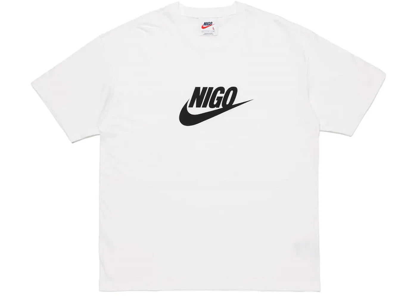 Мужская футболка с принтом Nike x Nigo T-shirt, White