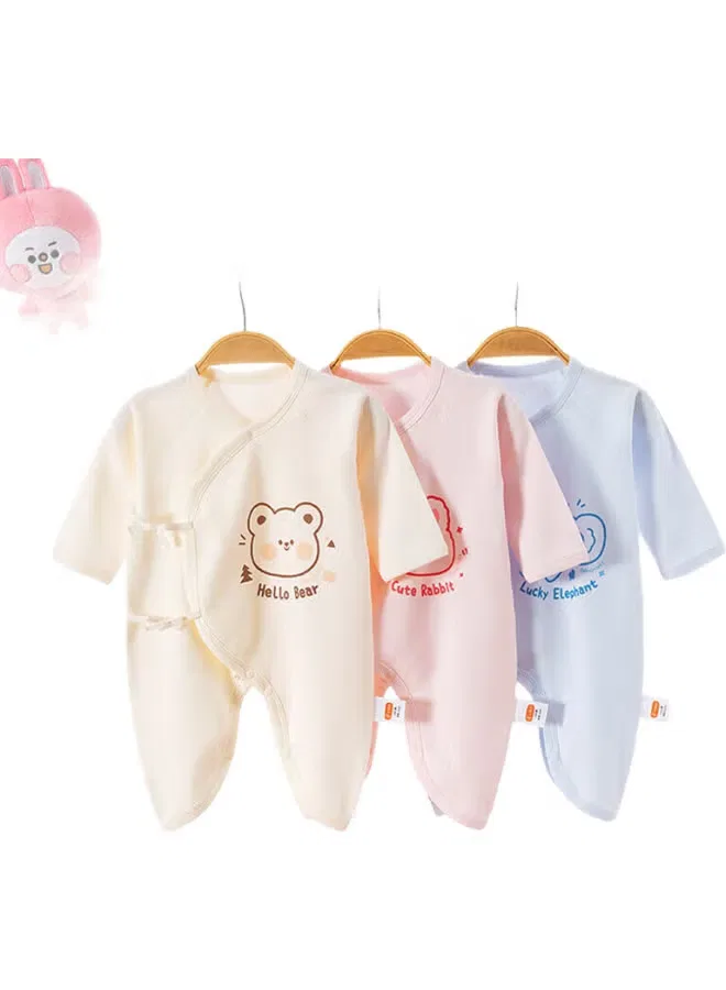 Боди-комбинезон с принтом для новорожденных Butterfly Babyprints, розовый