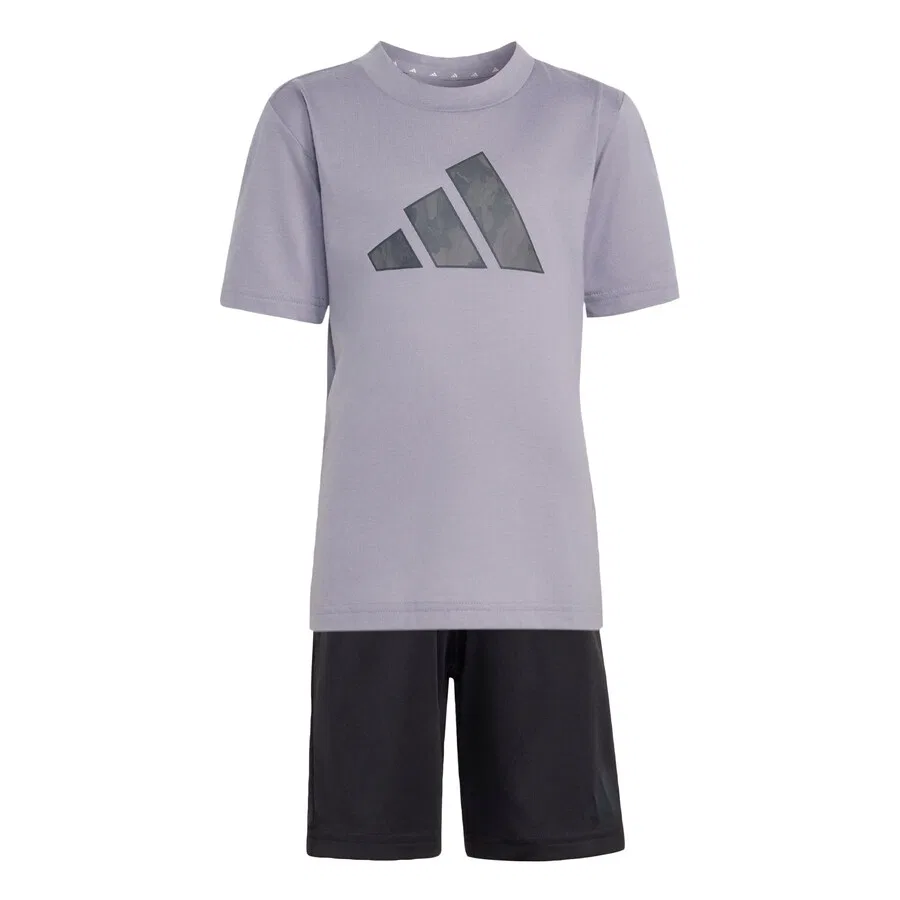 Спортивный костюм ADIDAS SPORTSWEAR 'Seasonals' в лавандовом и черном цветах — фото 3