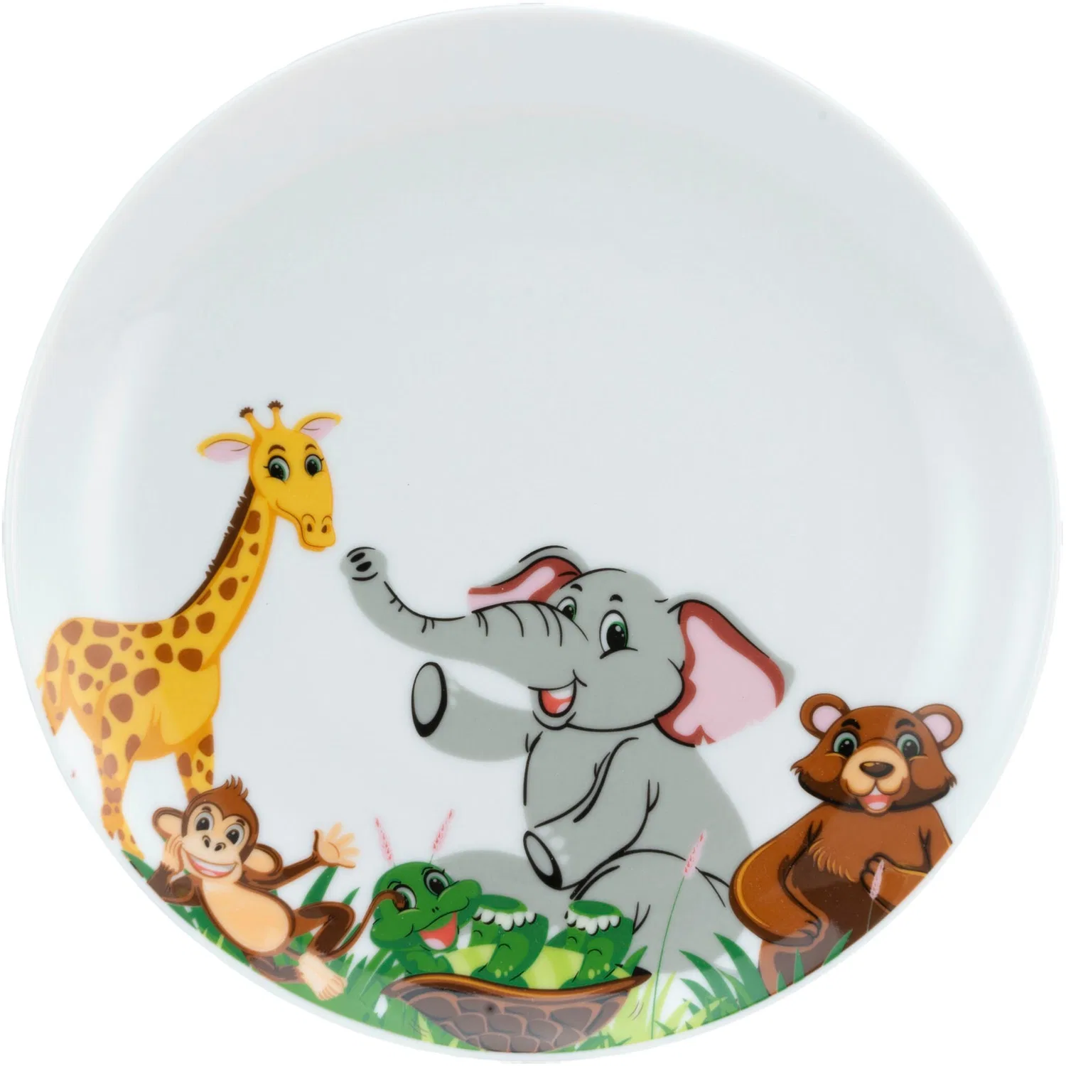 Детский набор посуды из фарфора 3 предмета Zoo CreaTable, Multicolor — фото 4