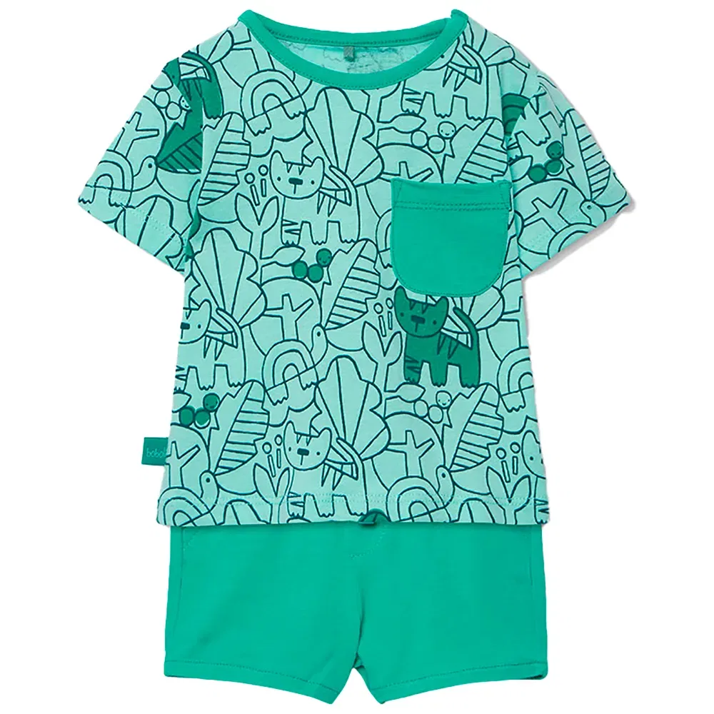 Свитер Boboli 233053 set Boboli, зеленый