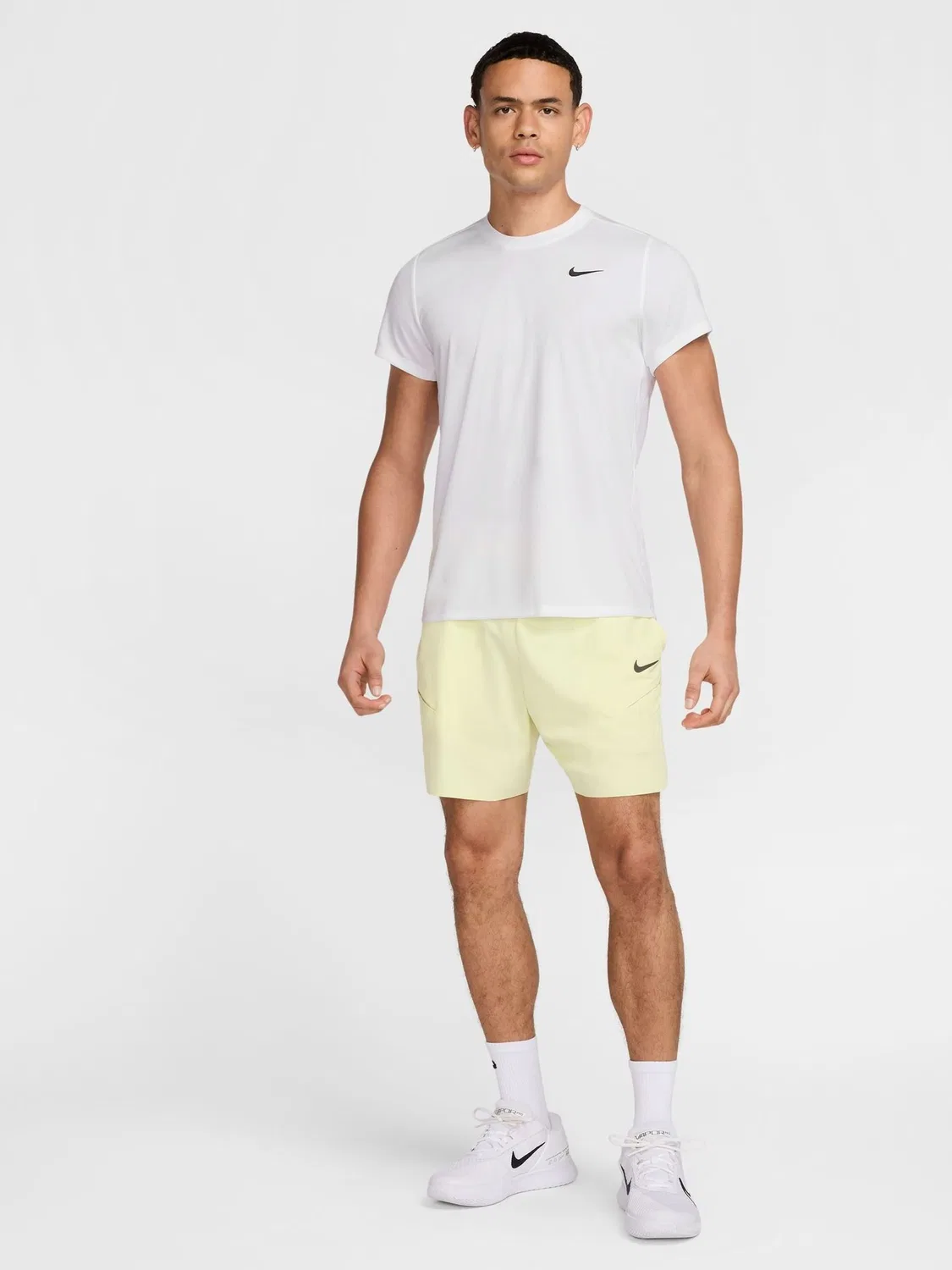 Футболка теннисная Nike Court Victory Dri-FIT, белый — фото 3