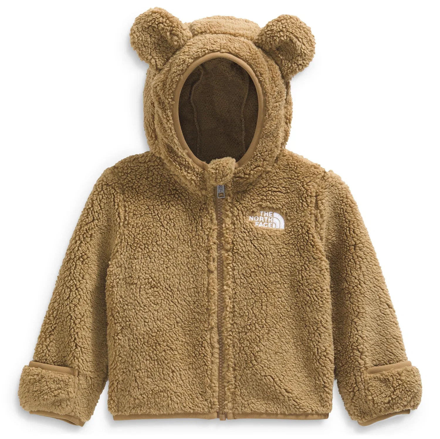 Худи на молнии с капюшоном и ушками медвежонка Campshire The North Face, Teddy Brown