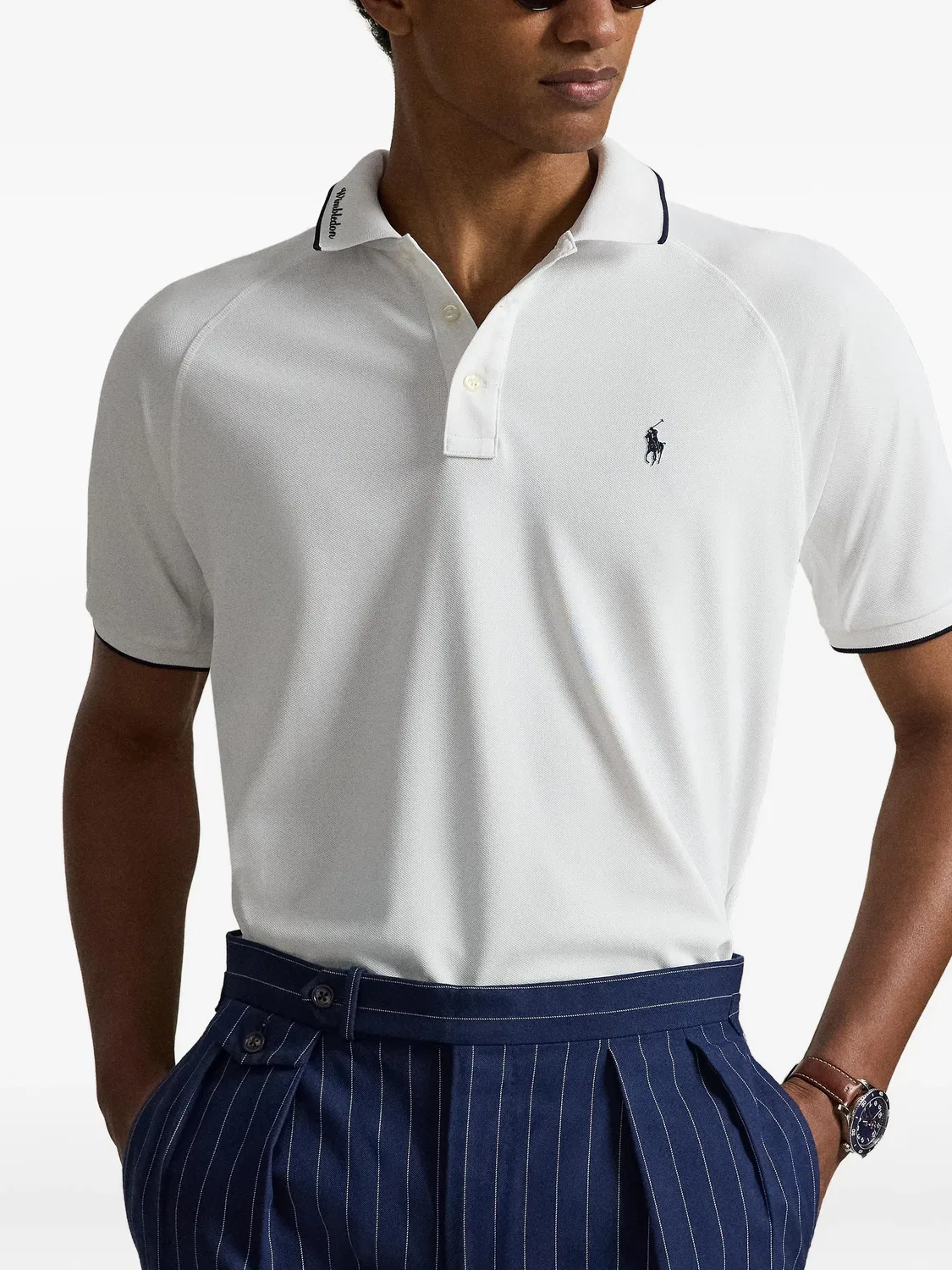 Polo Ralph Lauren Поло Wimbledon белый — фото 2