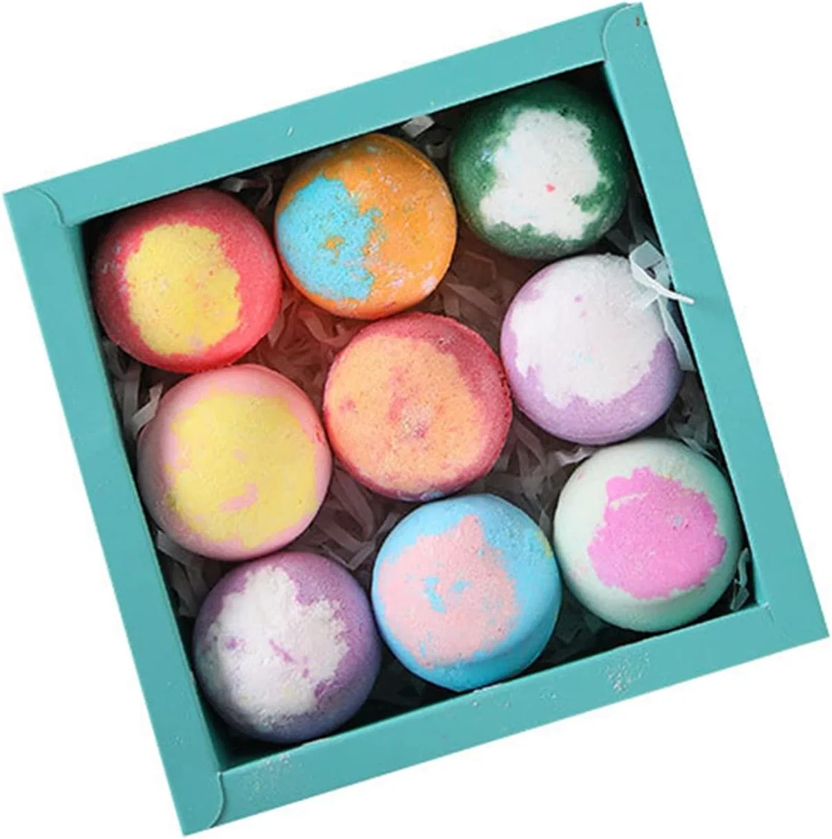Бомбочки для ванны, 9 шт, по 30 г, Multicoloured Generisch