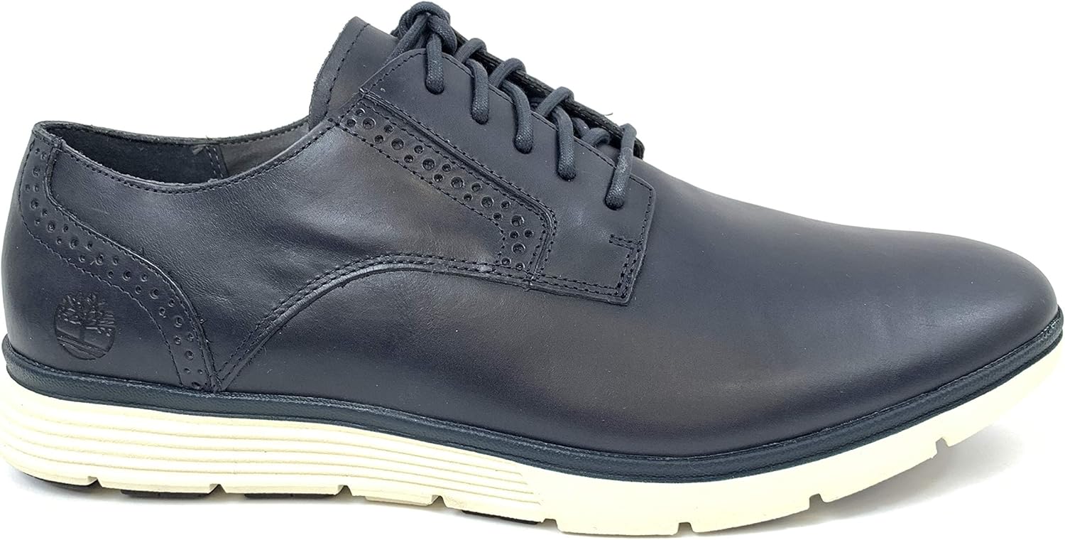 Timberland мужские кожаные оксфорды Franklin Park Dark Navy — фото 2