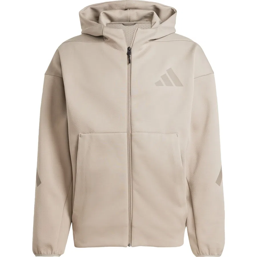 Худи с капюшоном на молнии Sportswear Z.N.E. Full-Zip Hooded Track Jacket adidas, Черный — фото 3