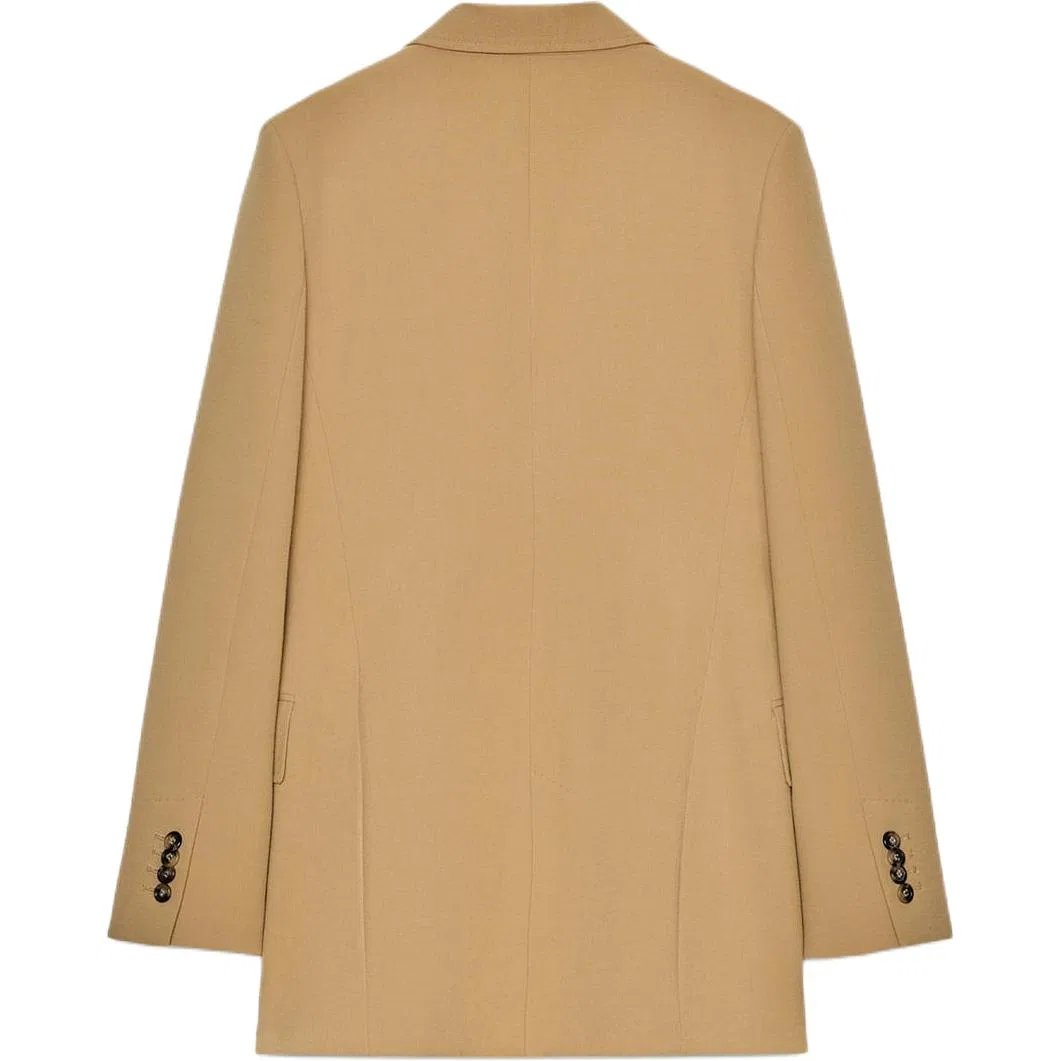 Женский деловой костюм из серии ZW Series ZARA, Light Camel — фото 3
