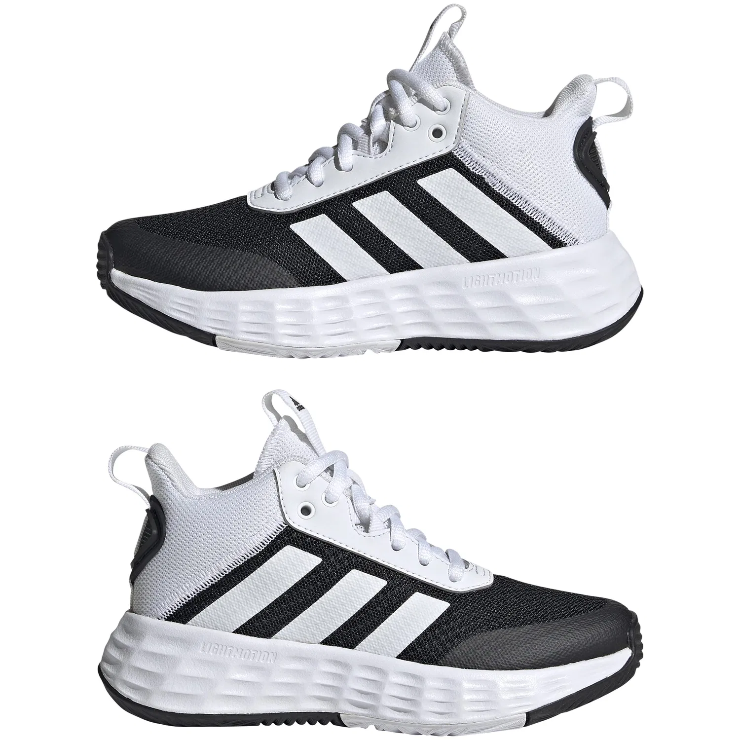 Детские баскетбольные кроссовки Ownthegame 2.0 Adidas, Core Black Cloud White Core Black — фото 4