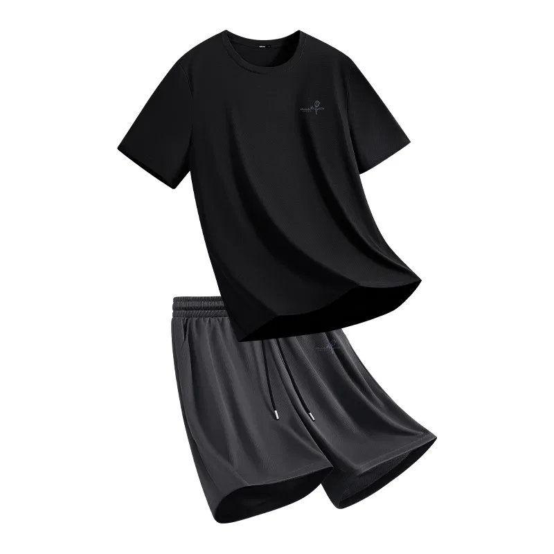 Детский комплект спортивной одежды Flower Language Line MINISO, Black Dark Gray