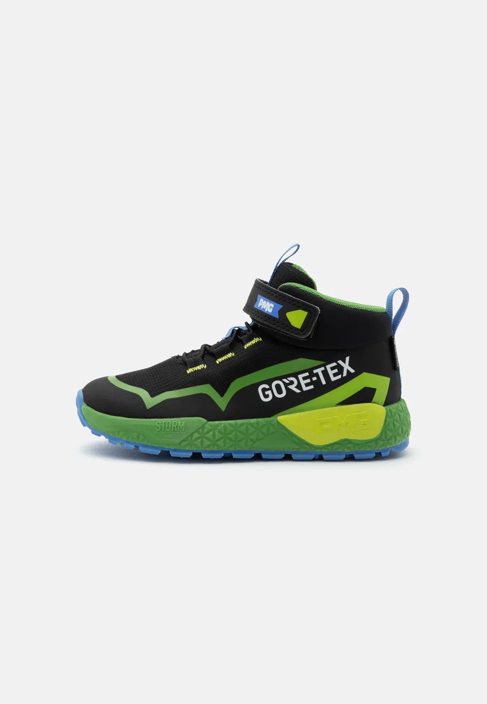 Goretex b&g storm унисекс - высокие кроссовки Primigi, Black/Green
