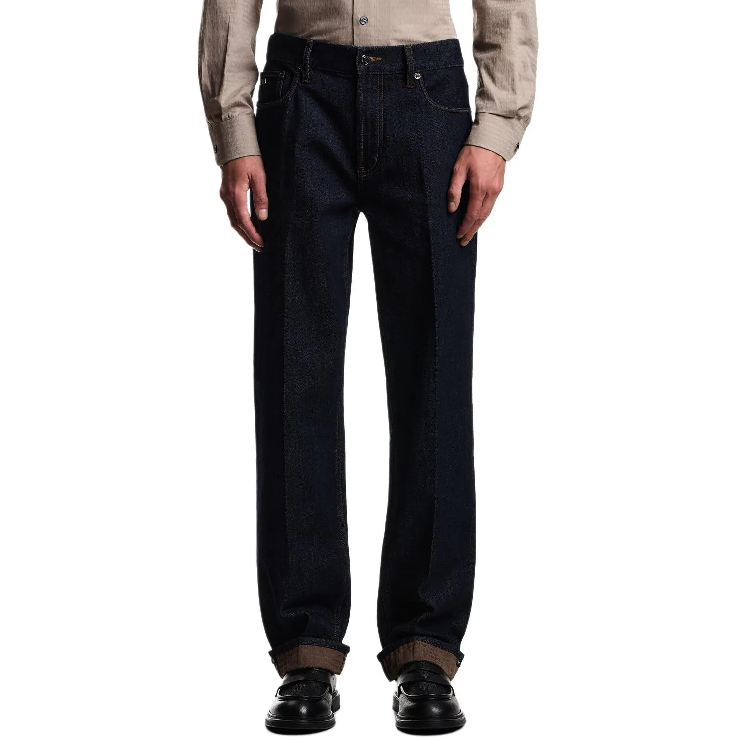Мужские джинсы EMPORIO ARMANI, Dark Blue — фото 4