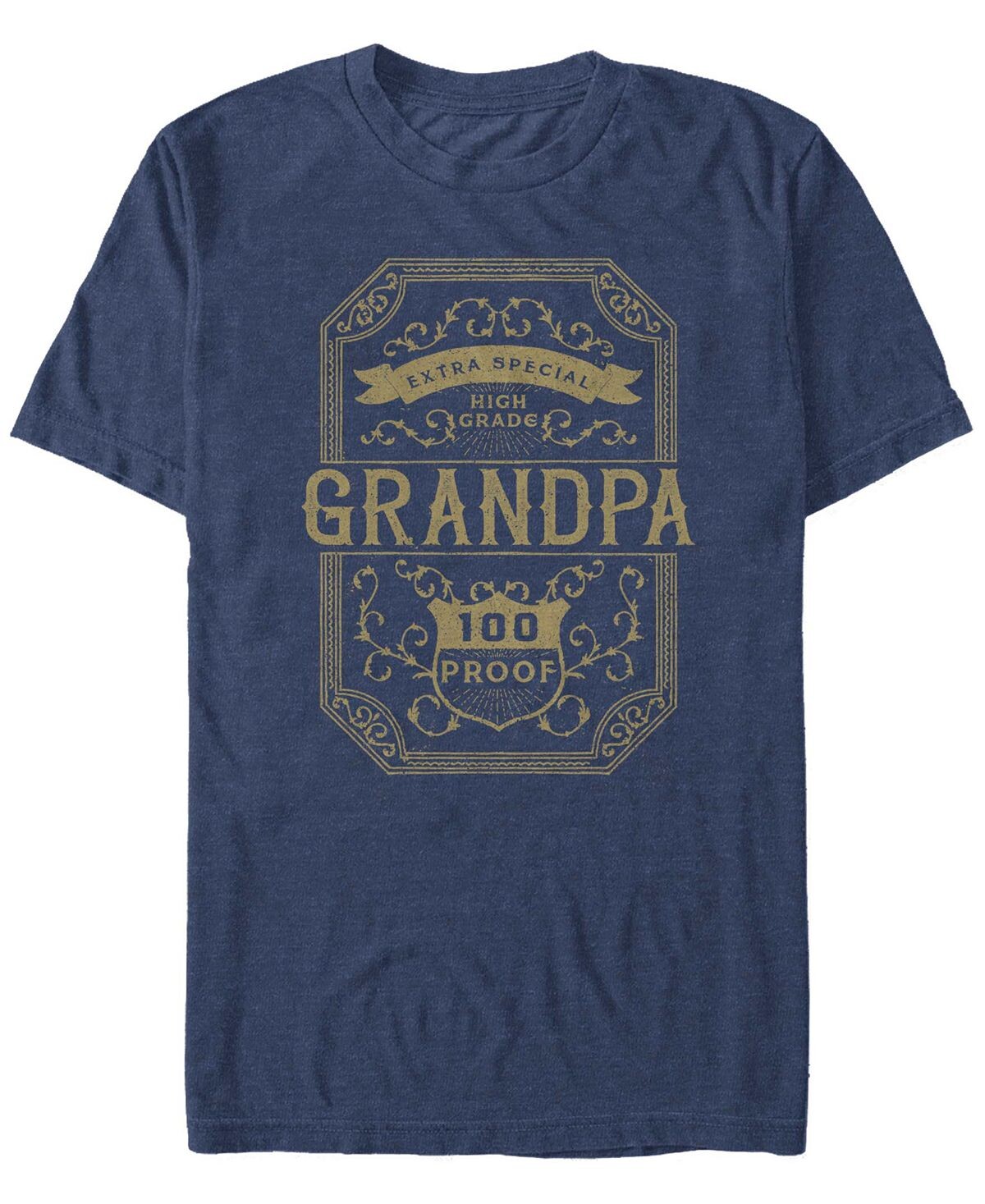 

Мужская футболка с коротким рукавом extra special grandpa bar label Fifth Sun, синий