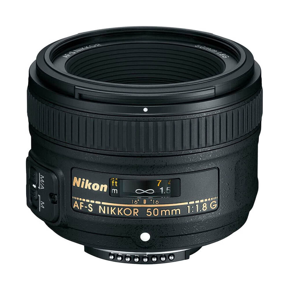 

Объектив Nikon 50mm f/1.8G AF-S Nikkor, черный