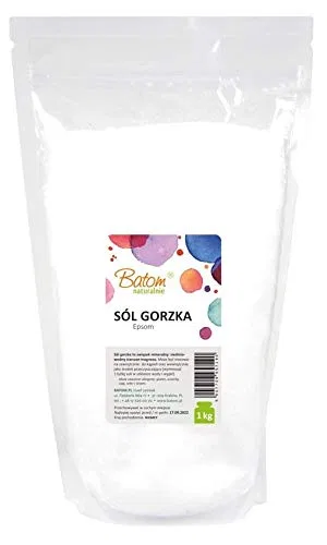 Соль для ванн Epsom Bitter Salt 1 кг, BATOM