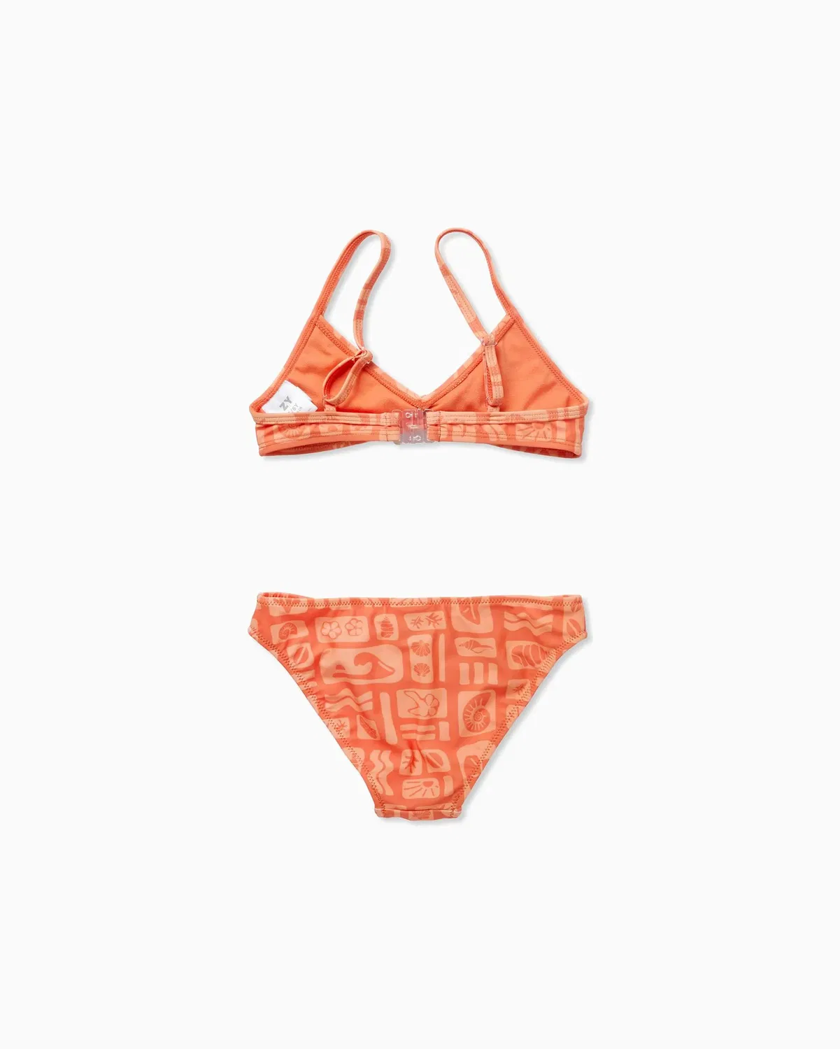 Детский комплект бикини для девочек с завязками Zippy, Naranja — фото 3
