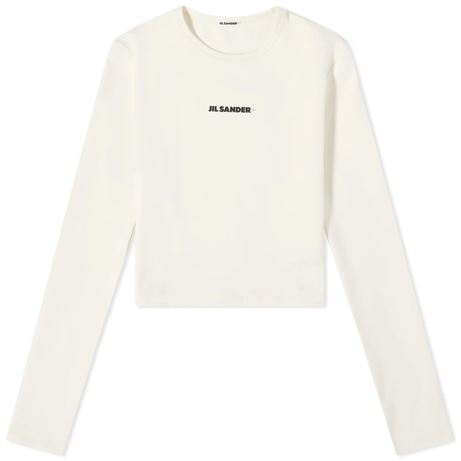 

Топ Jil Sander+ Cropped Swim, светло-бежевый