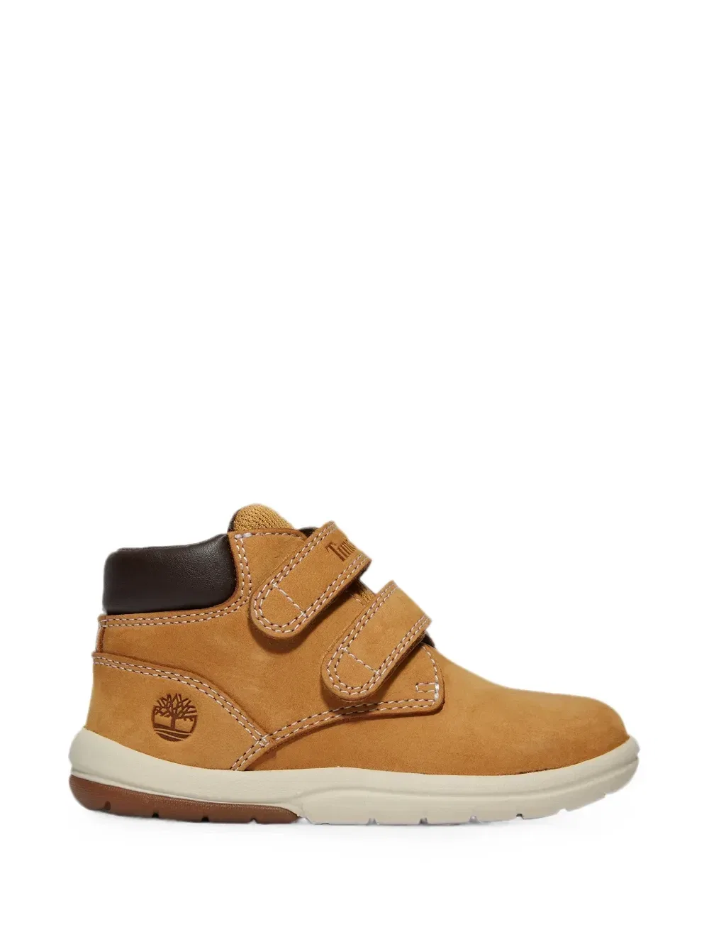 Кроссовки на липучках Timberland Kids, коричневый — фото 2