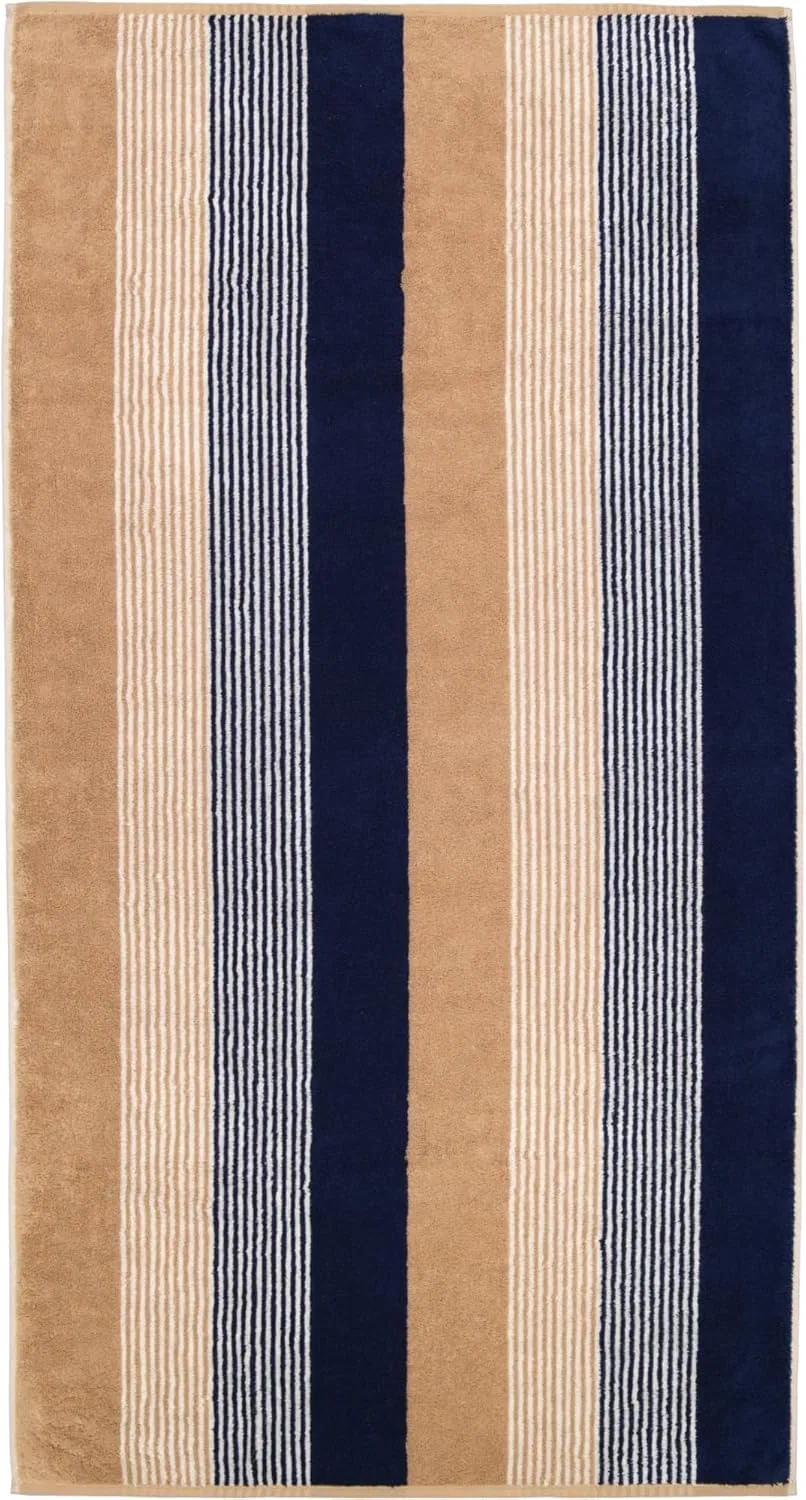 Полотенца для рук Coast Repeat, Cawö, 31 шт., 70x140 см, Navy Natural — фото 4