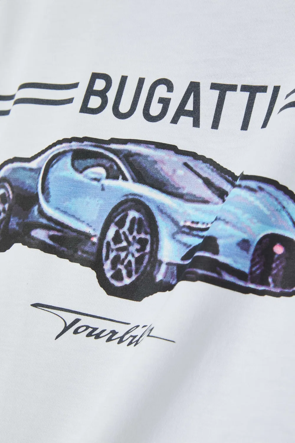 Футболка с логотипом Bugatti Junior, белый — фото 4