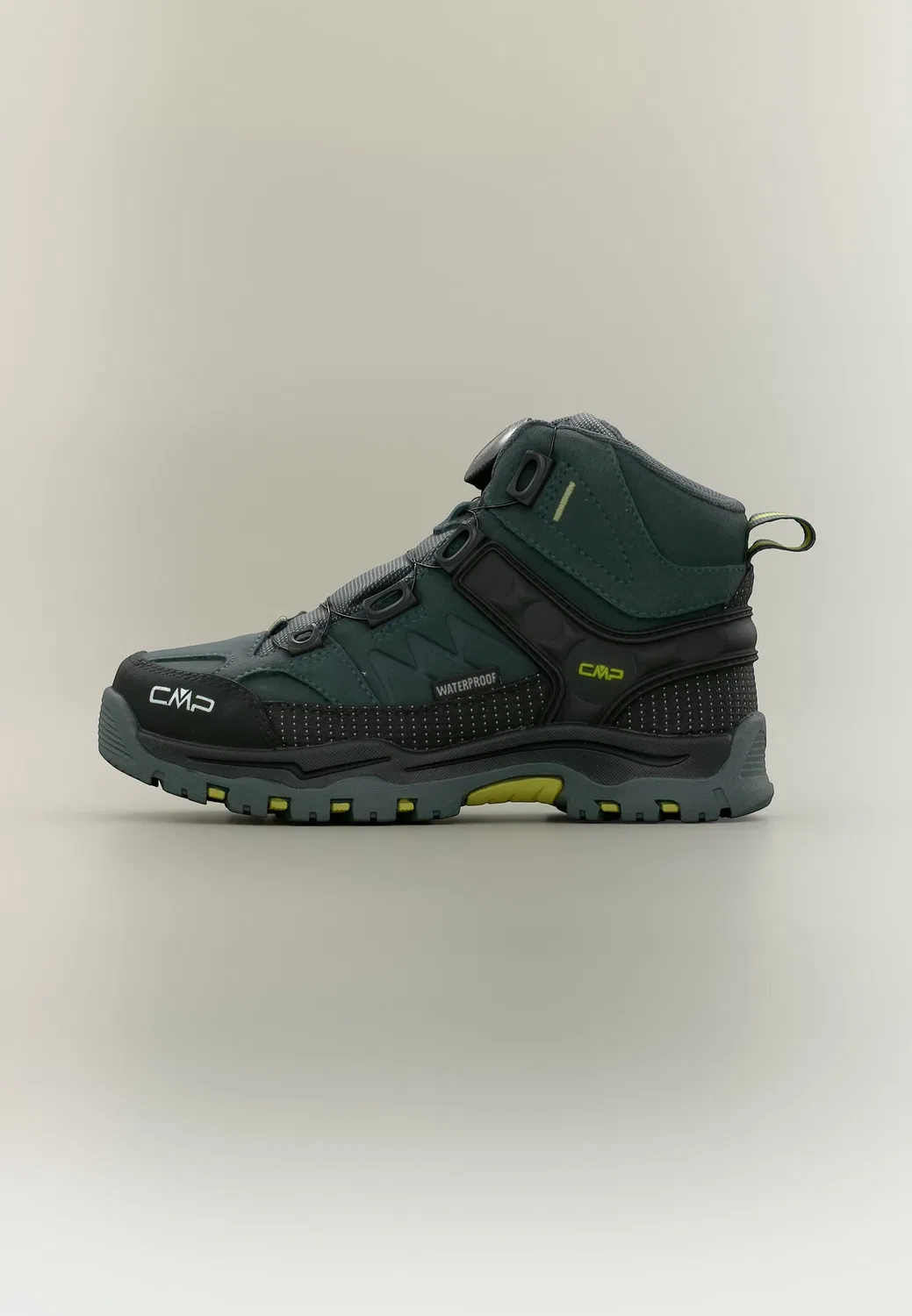 Детские треккинговые ботинки Kiruna Mid WP Cmp, Jungle-Cardamom
