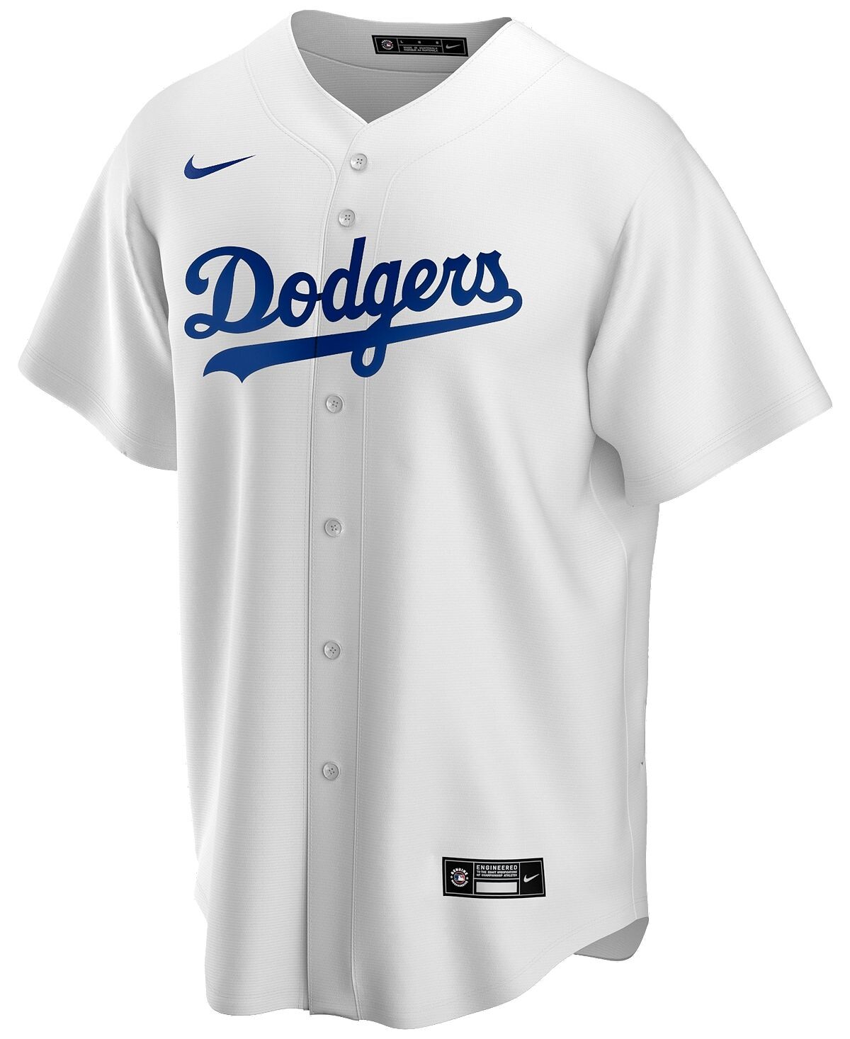 

Официальная пустая копия мужского джерси los angeles dodgers Nike, белый