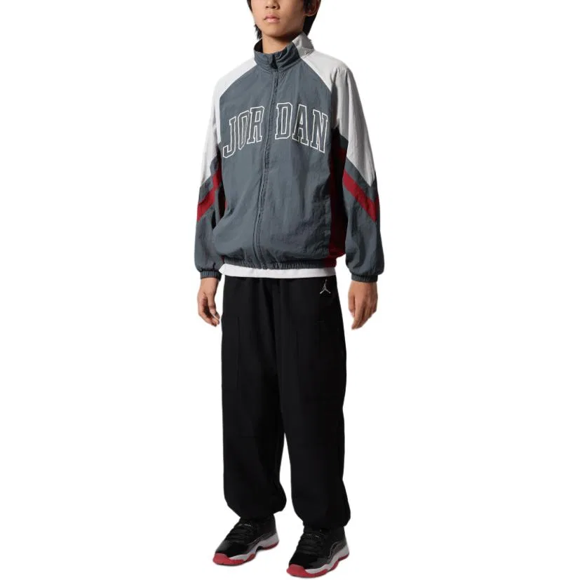 Детская куртка с длинным рукавом Jordan, Цвет Blue Gray — фото 4