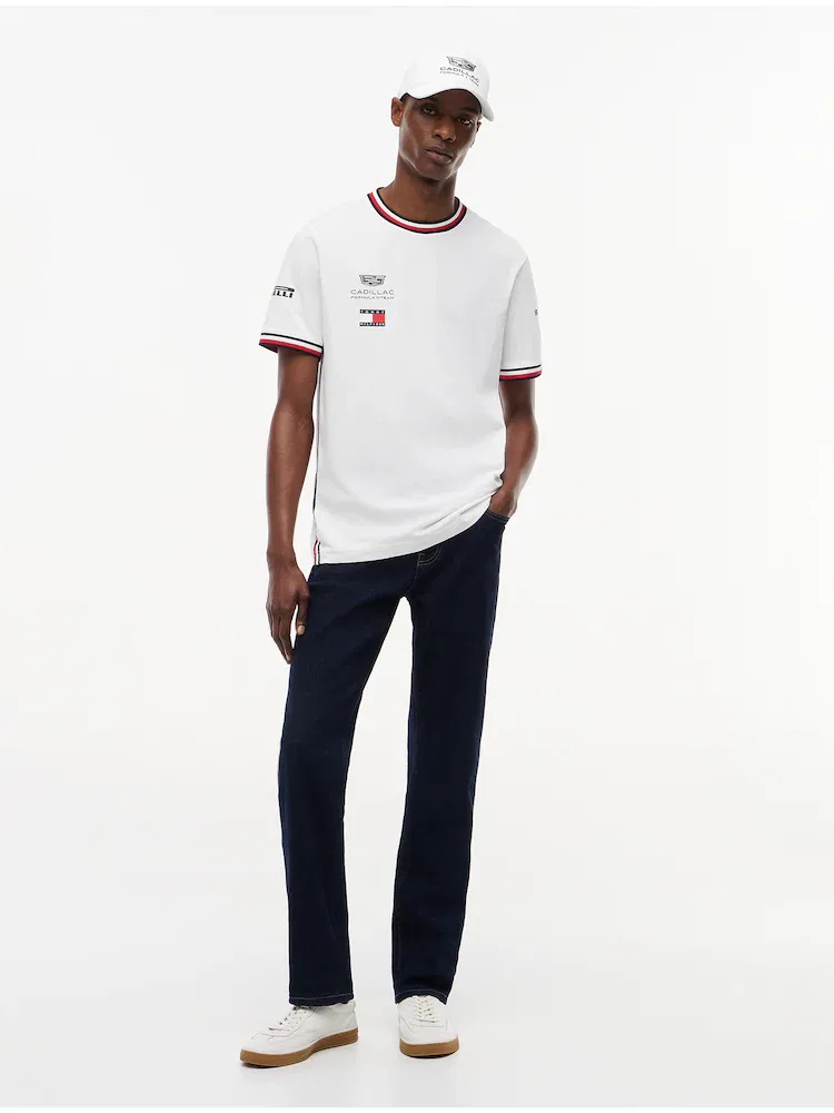 Футболка с принтом Cadillac F1 TOMMY HILFIGER, White — фото 2