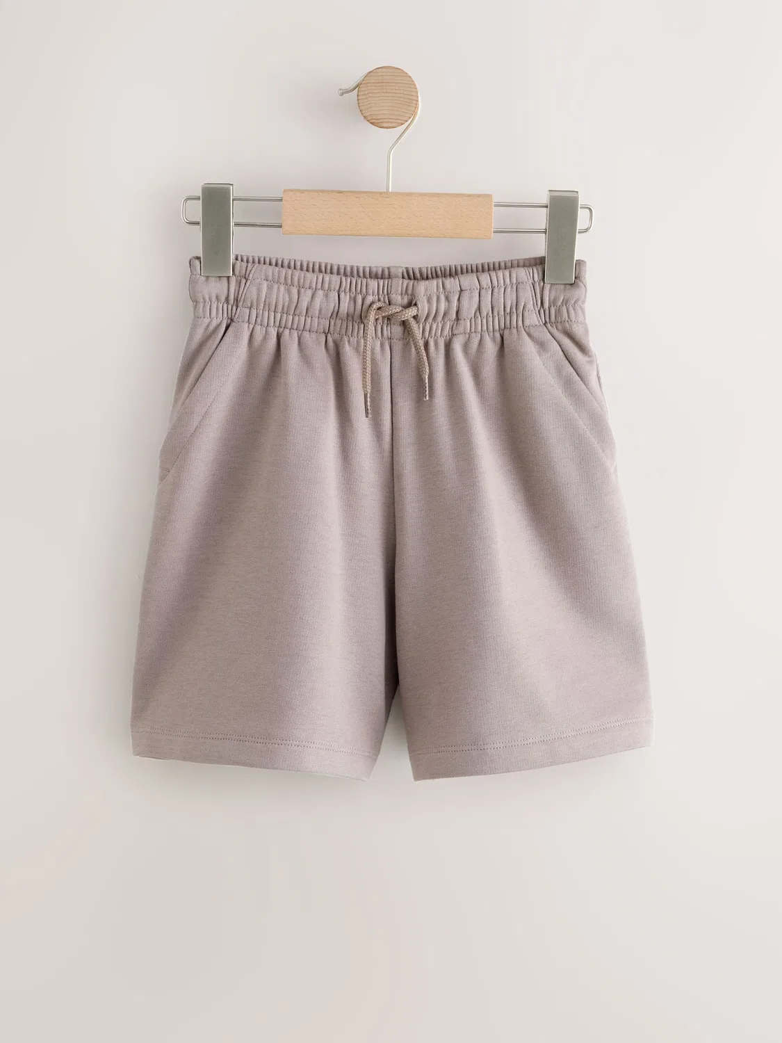 Шорты спортивные, Regular Fit, Natural Sporty Fit Basic Shorts Next, натуральный