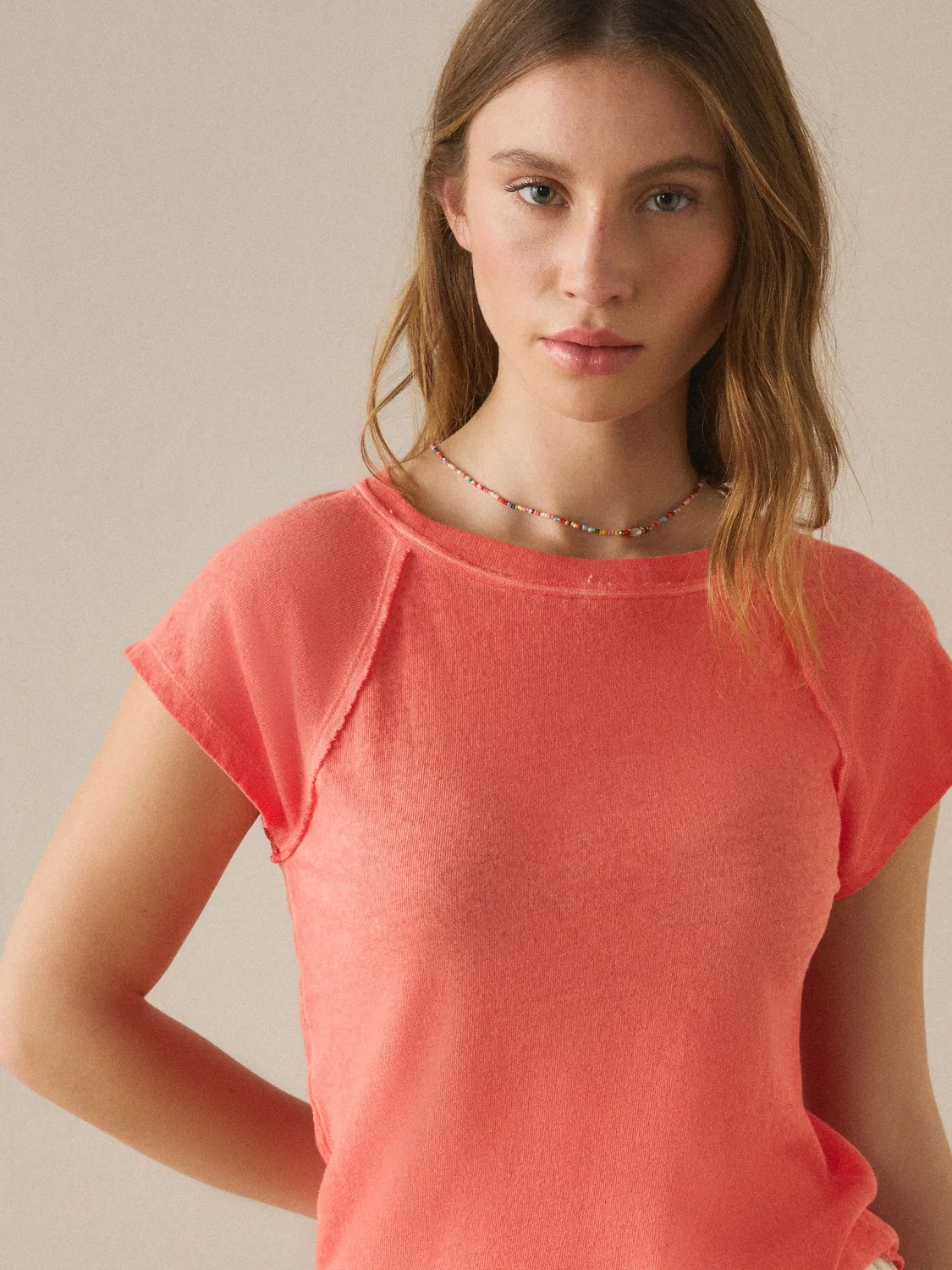 Футболка с коротким рукавом, Coral Pink Next